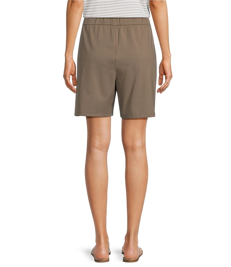 Eileen Fisher Stretch Jersey Drawstring Shorts