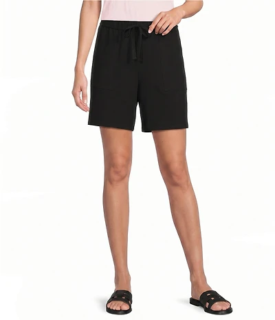 Eileen Fisher Stretch Jersey Drawstring Shorts