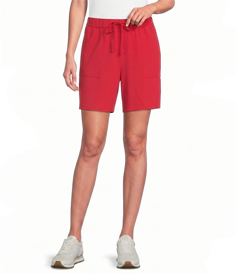 Eileen Fisher Stretch Jersey Drawstring Shorts
