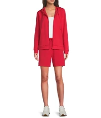 Eileen Fisher Stretch Jersey Drawstring Shorts