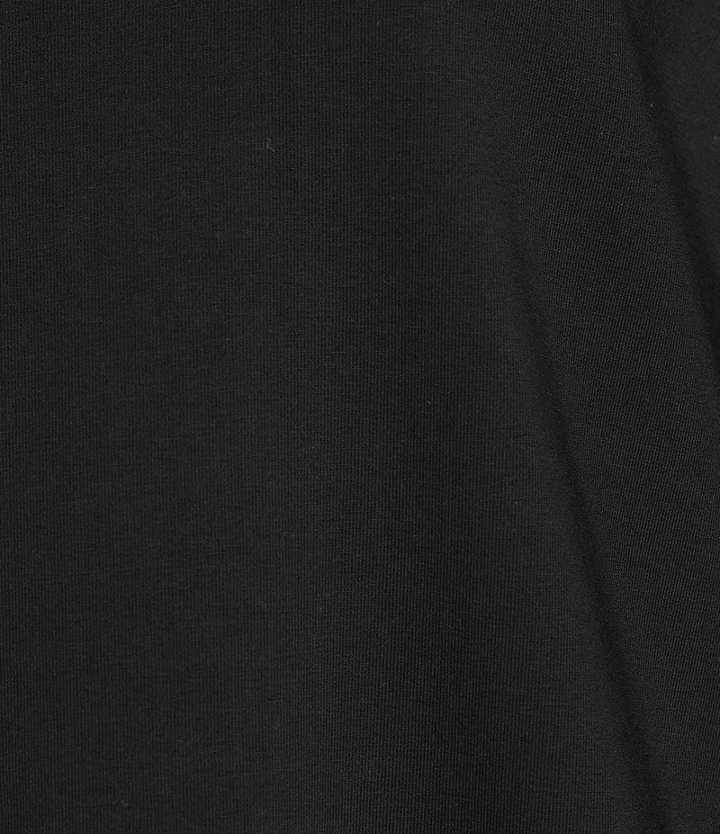 Eileen Fisher Stretch Jersey Knit Crew Neck Elbow Sleeve Tunic