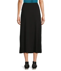 Eileen Fisher Stretch Knit Jersey A-Line Skirt