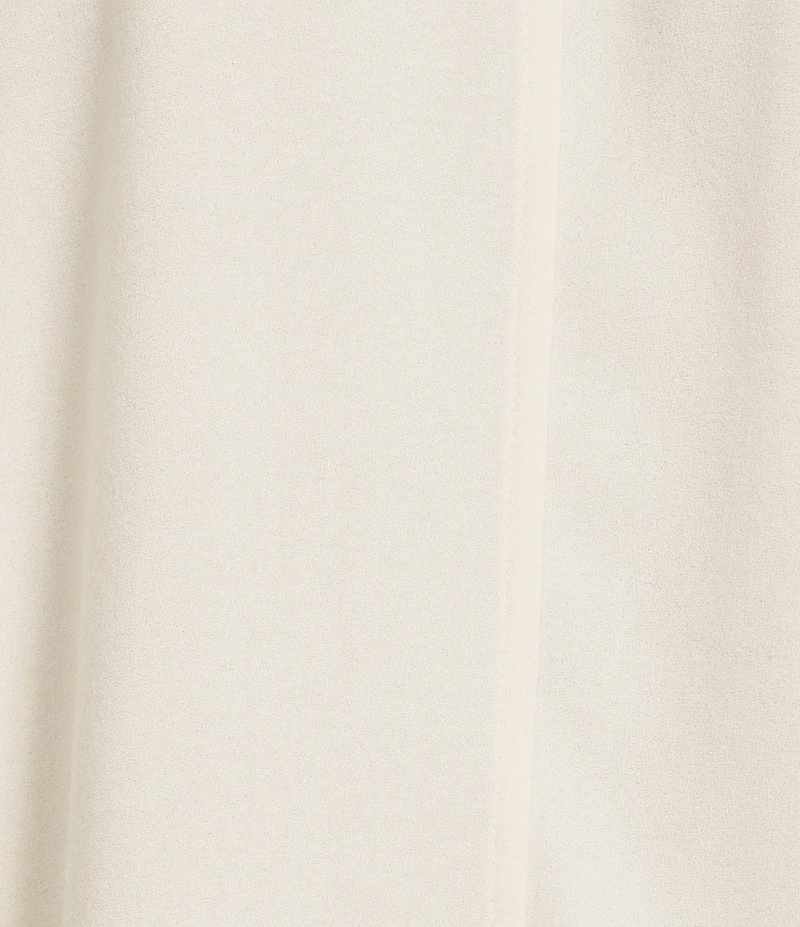 Eileen Fisher Stretch Wool Crepe Notch Lapel Long Sleeve Blazer