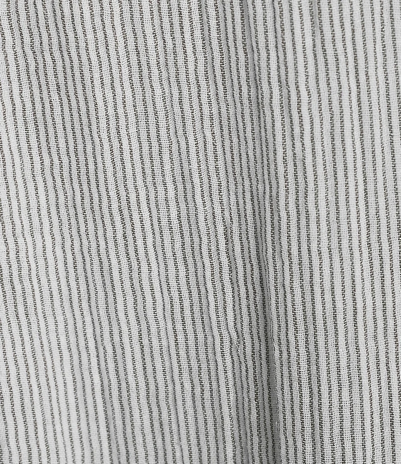 Eileen Fisher Striped Organic Cotton Gauze Square Neck Sleeveless Cami Maxi Dress