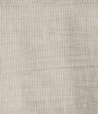 Eileen Fisher Striped Organic Linen Blend Sheen Round Neck Cap Sleeve Top