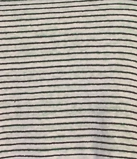 Eileen Fisher Striped Organic Linen Jersey Crew Neck Short Sleeve Tee