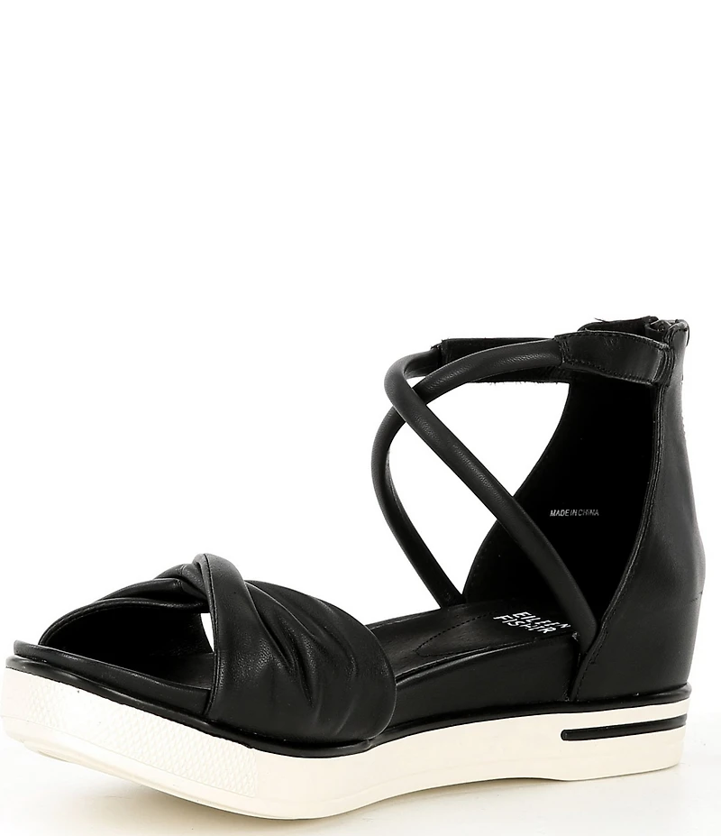 Eileen Fisher Suvi Ankle Strap Platform Sandals