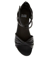 Eileen Fisher Suvi Ankle Strap Platform Sandals