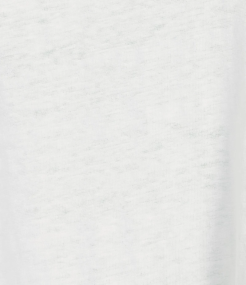 Eileen Fisher Texture Organic Linen Knit Scoop Neck Sleeveless Tank