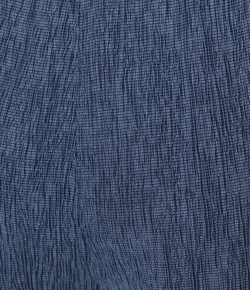 Eileen Fisher Textured Crinkle Woven Plisse Wide-Leg Pull-On Ankle Pants