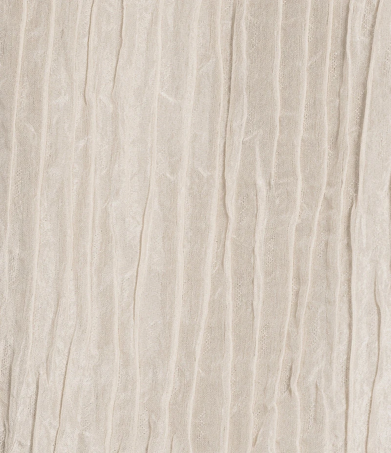 Eileen Fisher Textured Silk Jacquard Boat Neck Sleeveless Top