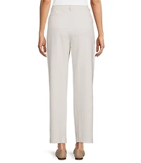Eileen Fisher Washable Flex Ponte Double Knit High Waisted Pants