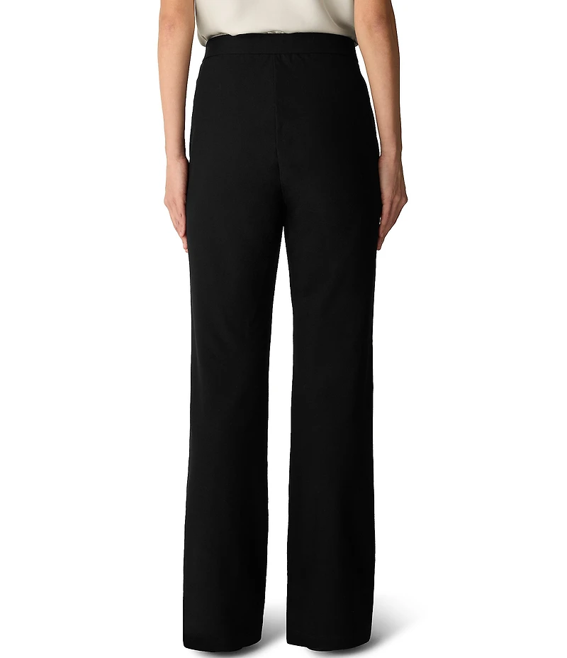 Eileen Fisher Washable Stretch Crepe Pull-On Pants