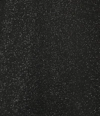 Eileen Fisher Wool Metallic Lurex Knit Turtleneck Long Sleeve Top