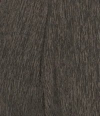 Eileen Fisher Woven Plisse Straight Leg Pull-On Coordinating Pants