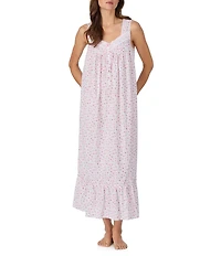 Eileen West Sleeveless Sweetheart Neck Woven Ballet Nightgown