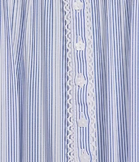 Eileen West Stripe Print Sleeveless Sweetheart Woven Chemise