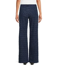 ELAN Coordinating Denim Diamond Wide Leg Jeans