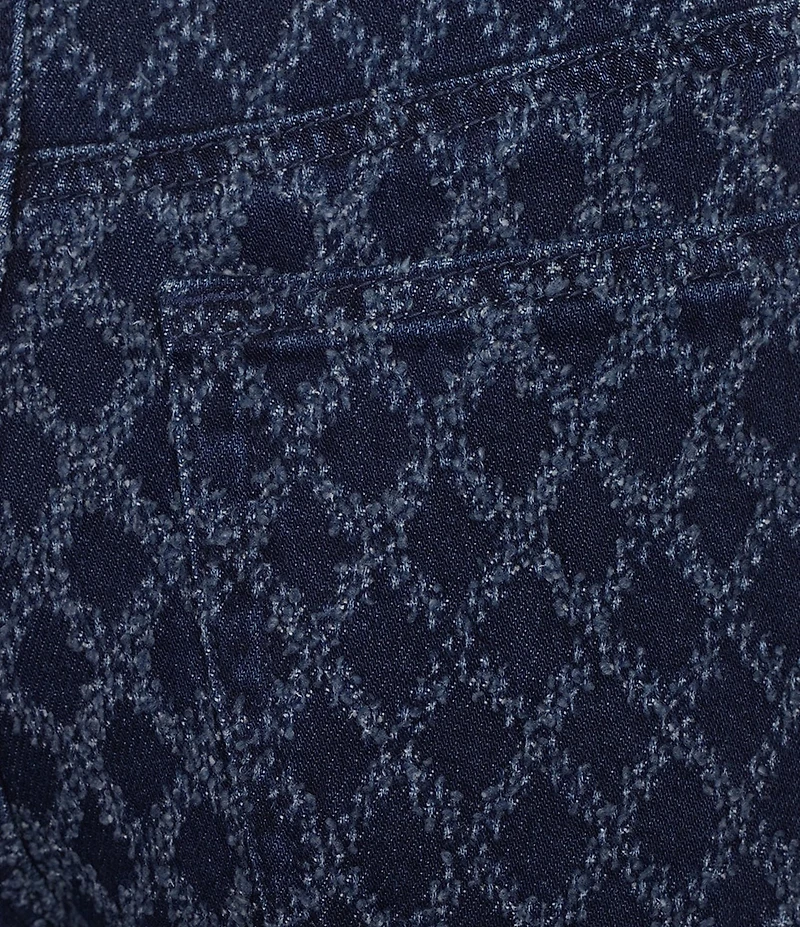 ELAN Coordinating Denim Diamond Wide Leg Jeans