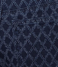 ELAN Coordinating Denim Diamond Wide Leg Jeans