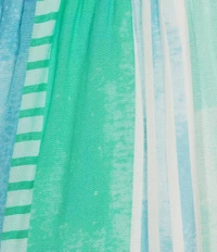 ELAN Coordinating Stripe Pull-On Wide Leg Pants