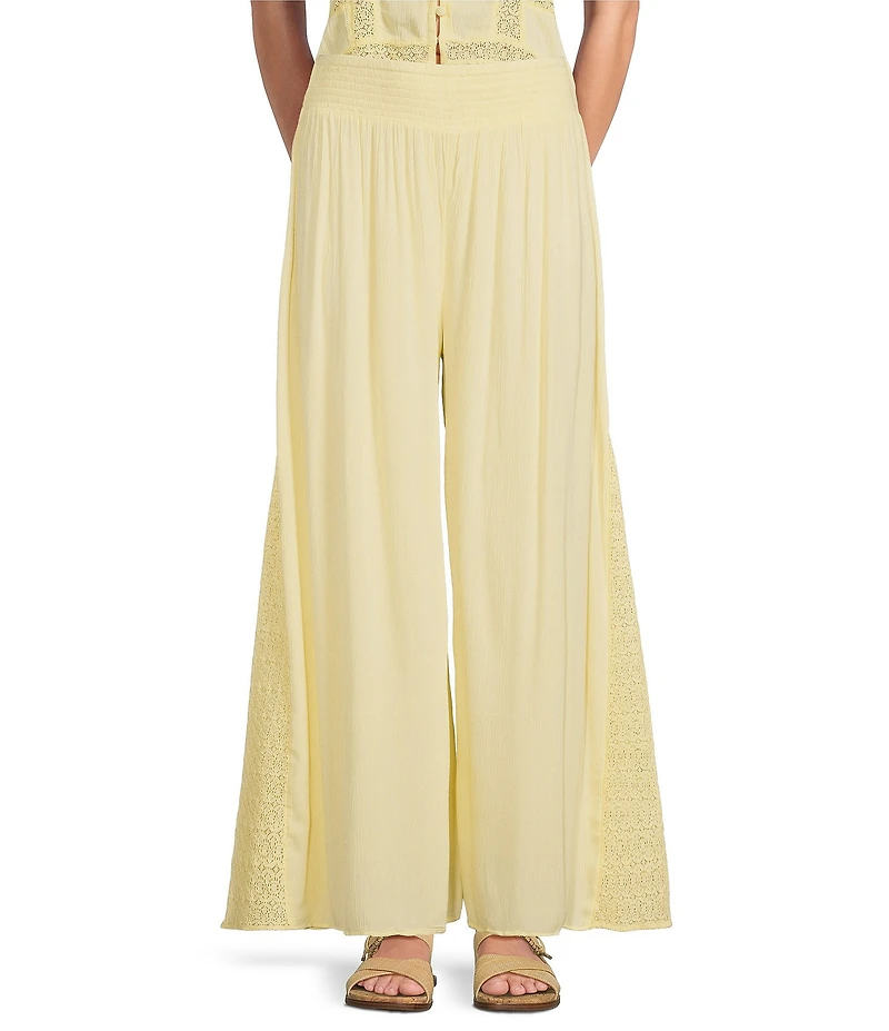 ELAN Coordinating Wide Leg Pull-On Pants