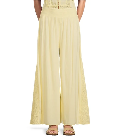 ELAN Coordinating Wide Leg Pull-On Pants