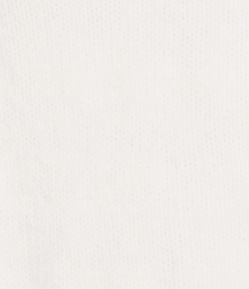 ELAN Crew Neck Long Sleeve Tie Front Cardigan