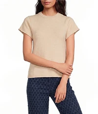 Elan Crew Neck Short Sleeve Sweater Shirt
