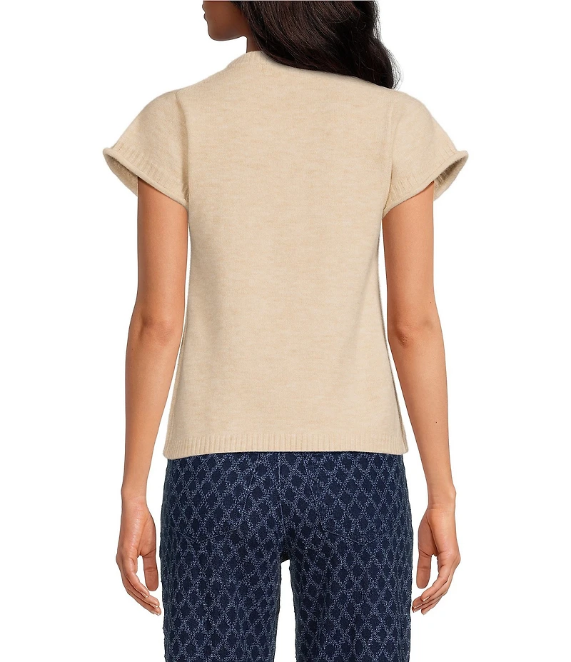 Elan Crew Neck Short Sleeve Sweater Shirt