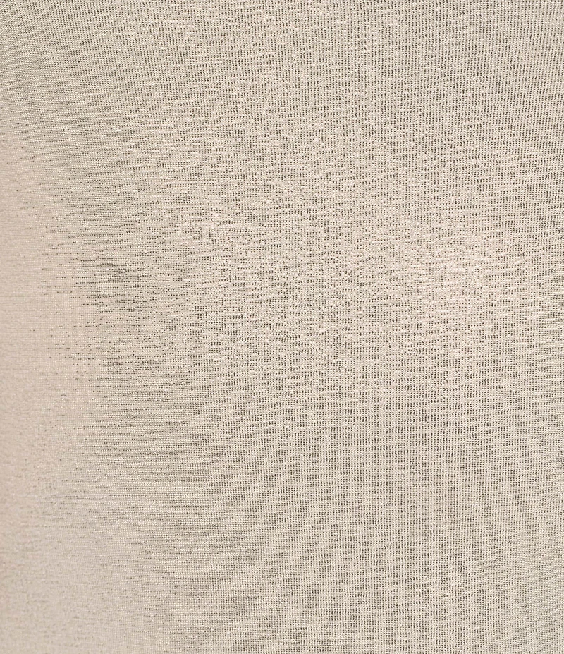 ELAN Glitter Knit Crew Neck Sleeveless Tank