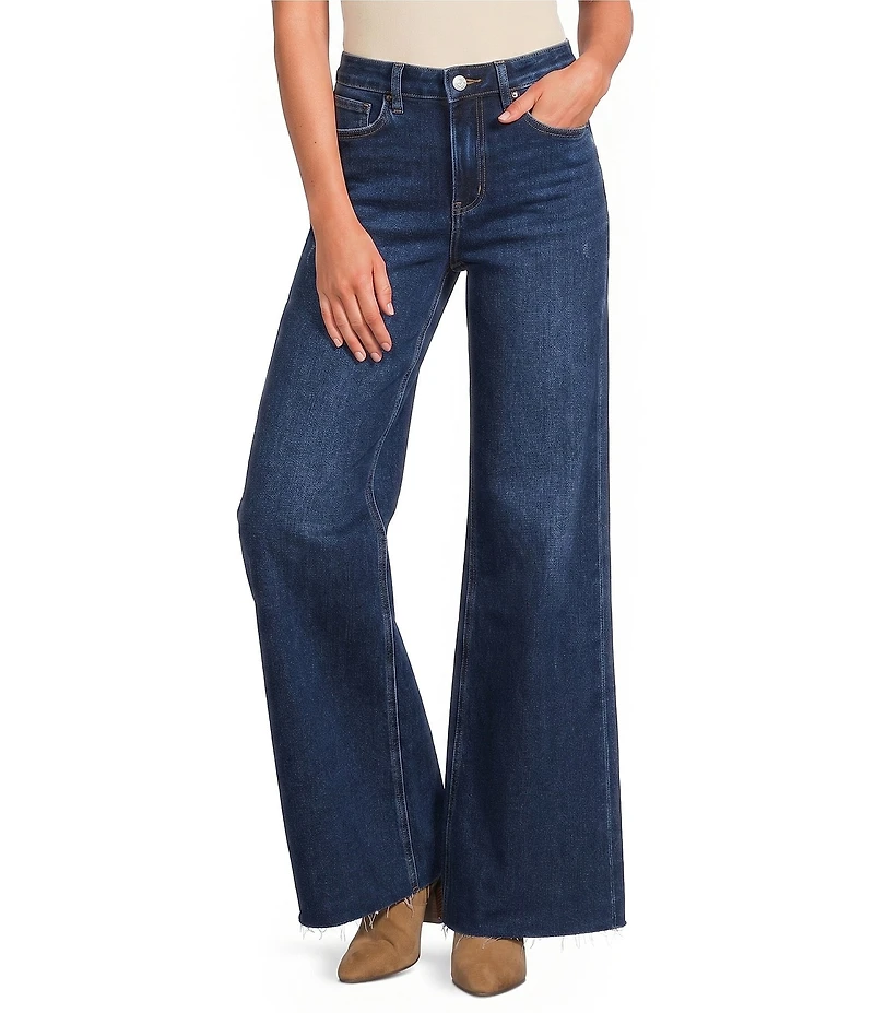 Elan High Rise Wide Leg Jeans