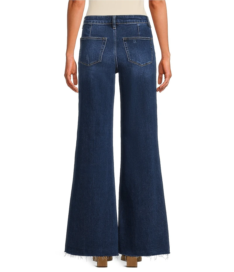 Elan High Rise Wide Leg Jeans