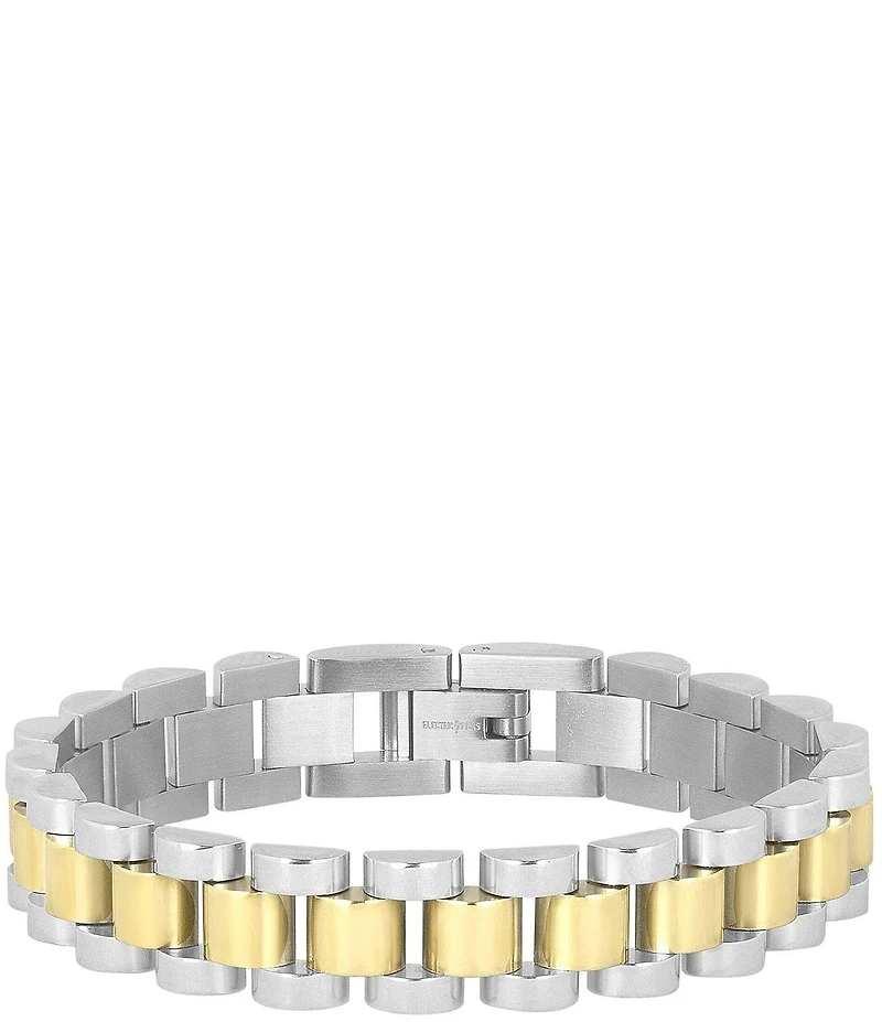 Electric Picks Bennett Two Tone Line Chain Bracelet