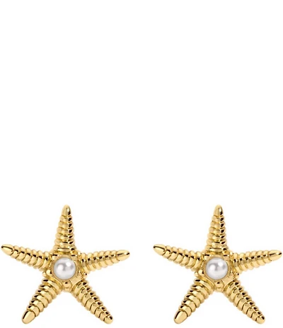 Electric Picks Current Starfish Resort Stud Earrings