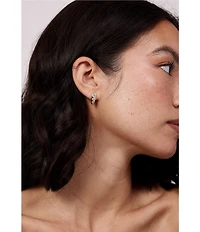 Electric Picks Cushion Puffy Drop Earrings