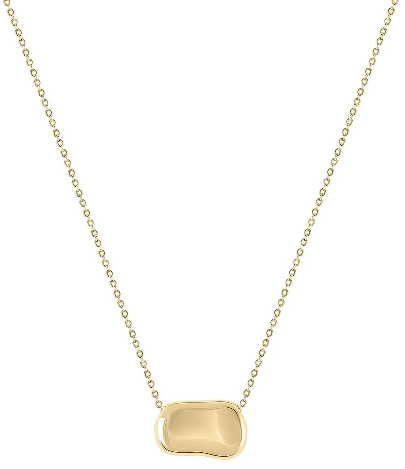 Electric Picks Dakota Short Molten Pendant Necklace