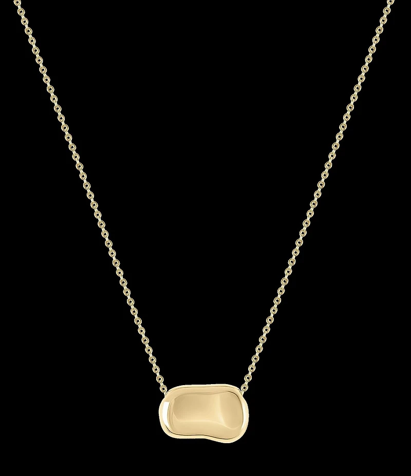 Electric Picks Dakota Short Molten Pendant Necklace