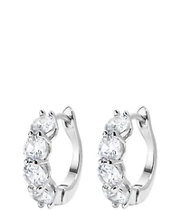 Electric Picks Daphne Rhinestone Hoop Earrings