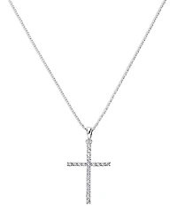 Electric Picks Dove Cross Short Pendant Necklace