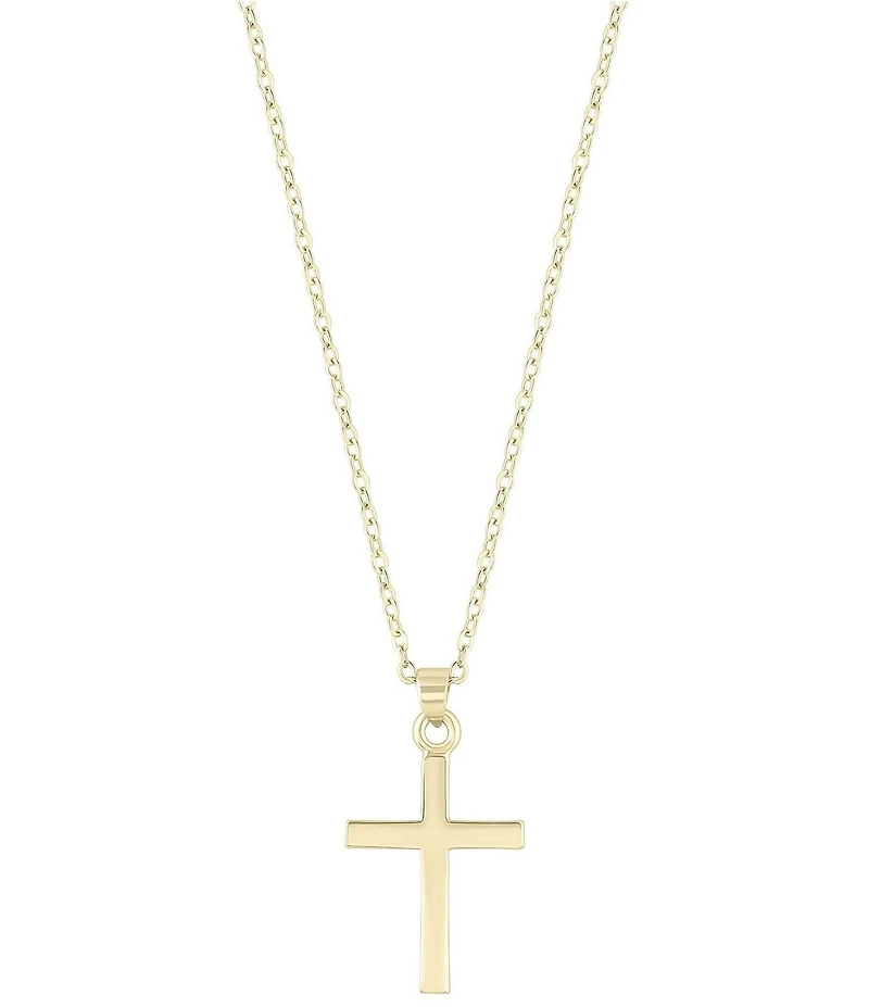 Electric Picks Everyday Cross Short Pendant Necklace
