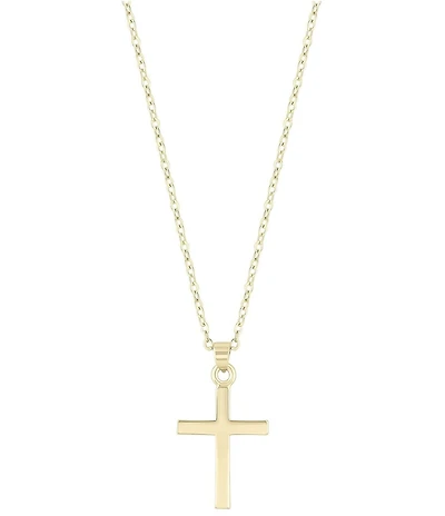 Electric Picks Everyday Cross Short Pendant Necklace