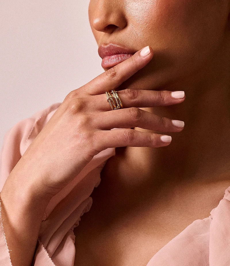 Electric Picks Heiress Stacked Ring