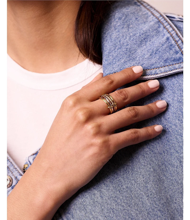 Electric Picks Heiress Stacked Ring