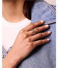Electric Picks Heiress Stacked Ring