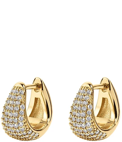 Electric Picks Ivy Puffy Hoop Earrings
