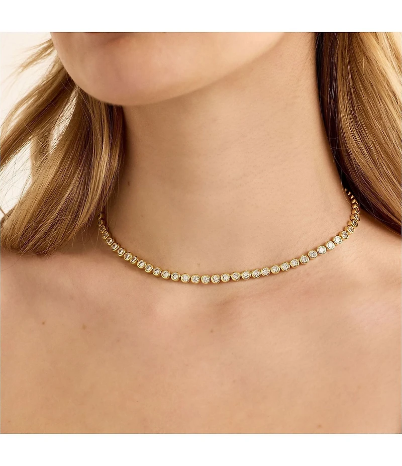 Electric Picks Jewel Collar Necklace