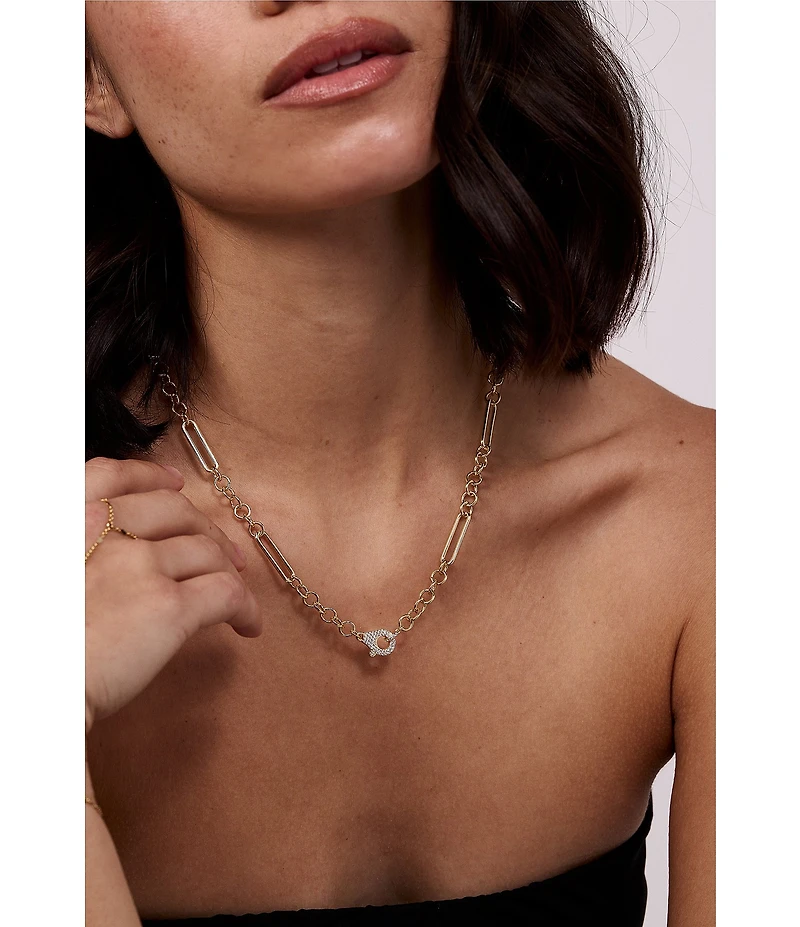 Electric Picks Locked Up Chain Necklace