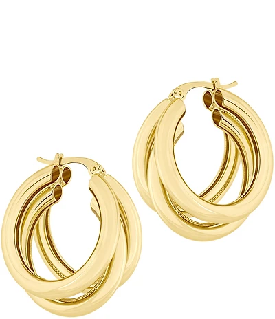 Electric Picks Nirvana Hoop Earrings