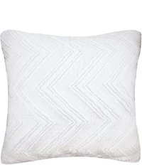 ELISABETH YORK Candlewick Raised Knot Texture Euro Sham